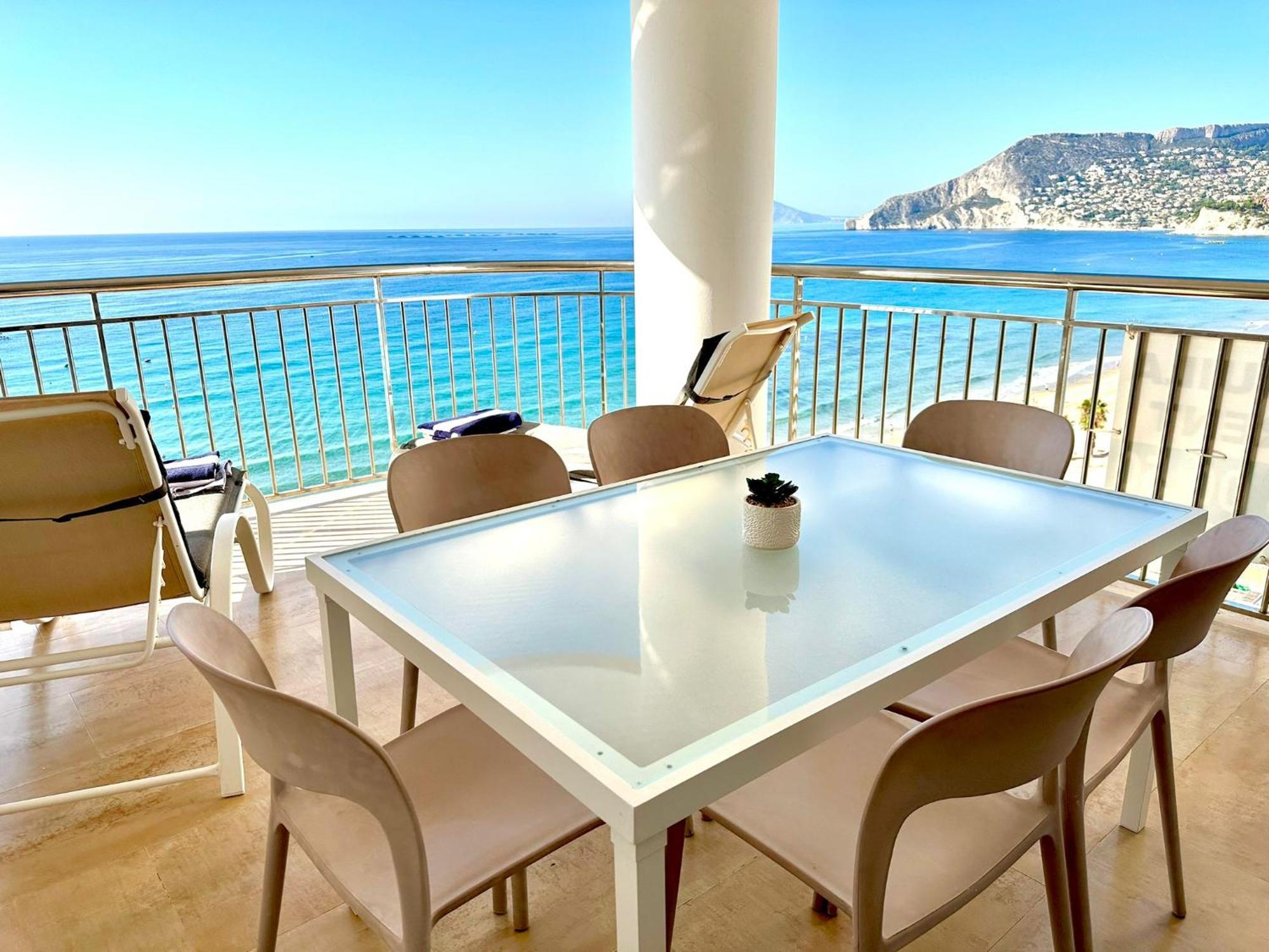 Porto Azul 10A Frontal Penon & Sea View First Line Arenal Beach Calpe Luaran gambar
