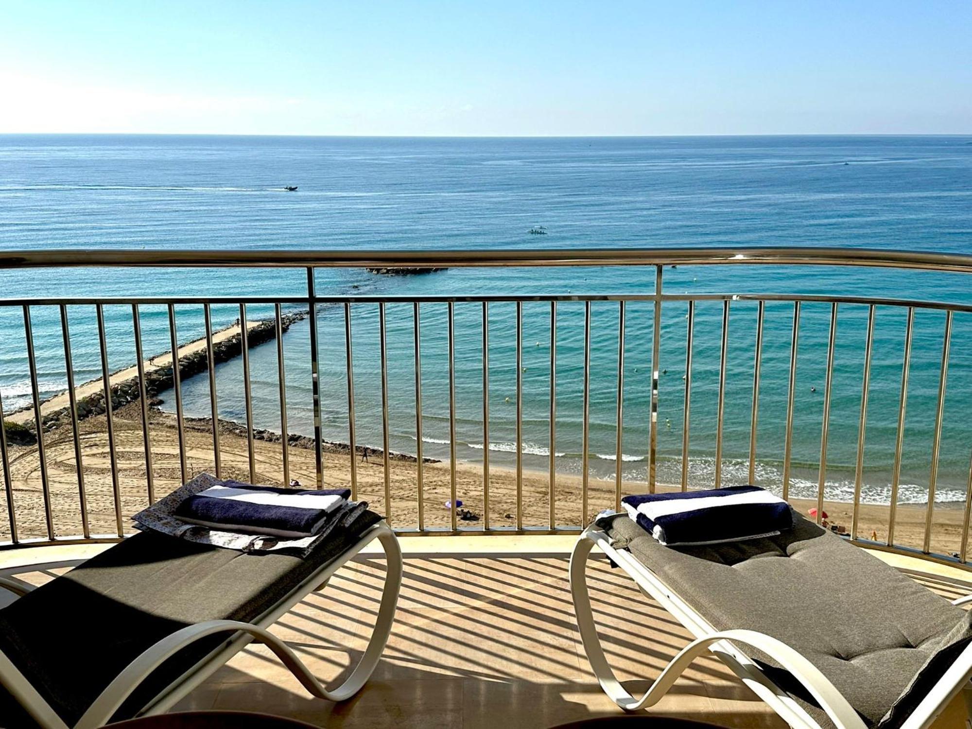Porto Azul 10A Frontal Penon & Sea View First Line Arenal Beach Calpe Luaran gambar